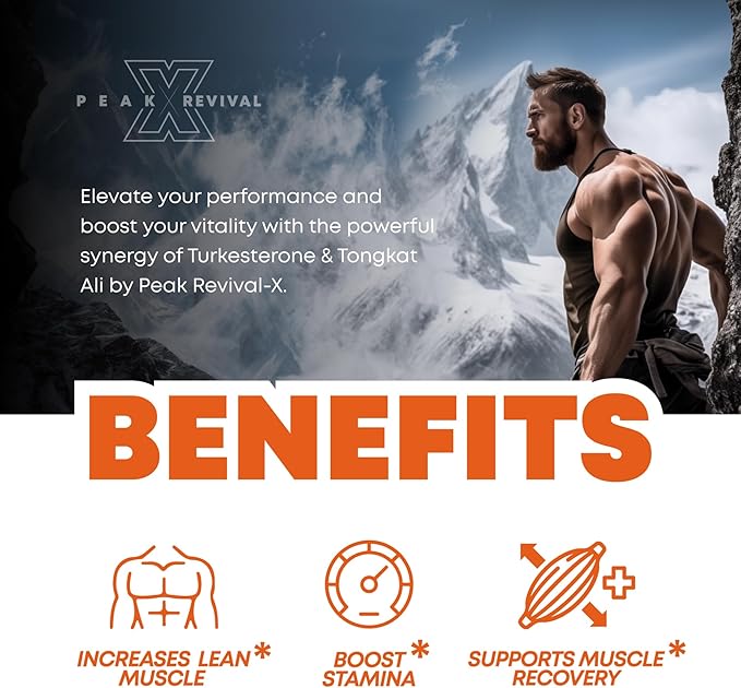 Peak Revival X Turkesterone & Tongkat Ali