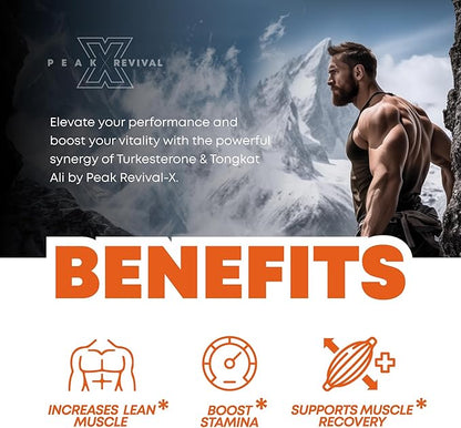 Peak Revival X Turkesterone & Tongkat Ali